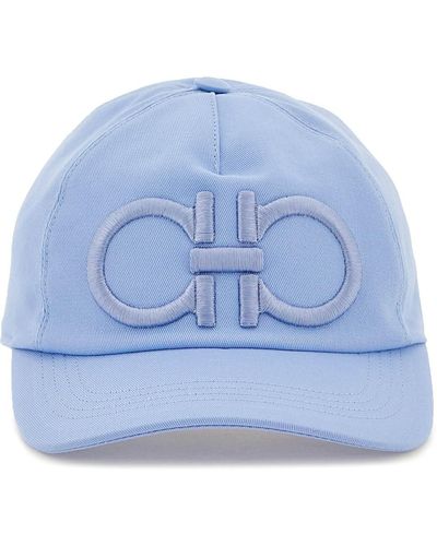 Ferragamo CAPPELLO BASEBALL GANCINI - Blu