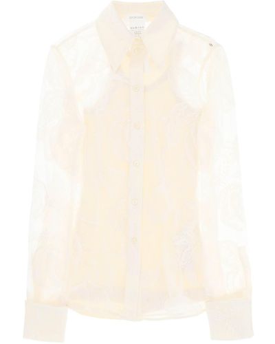 Sportmax Camicia Asti in pizzo - Neutro