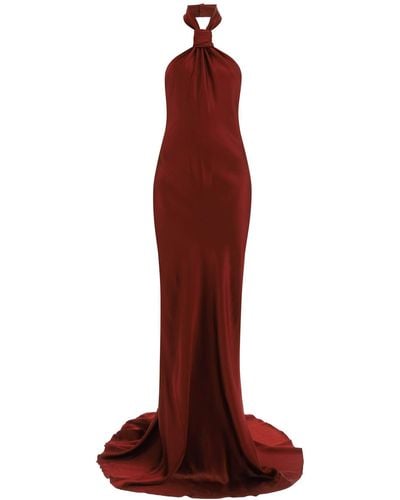 Ann Demeulemeester Maxi Abito - Rosso