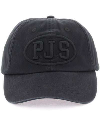 Parajumpers Baseball Cap With Embroidery - Black