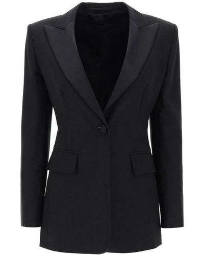 Max Mara Blazer smoking Gara - Nero