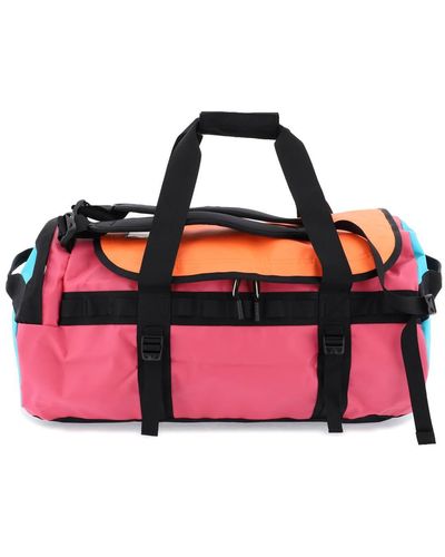 The North Face Small Base Camp Duffel Bag in Red | Lyst
