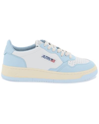 Autry Leather Medalist Low Sneakers - Blue