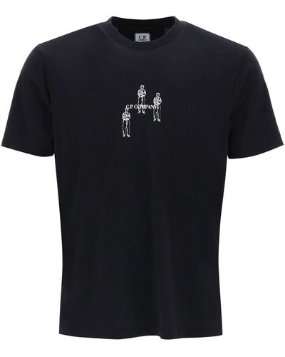 C.P. Company Bristish Sailot T-shirt - Black
