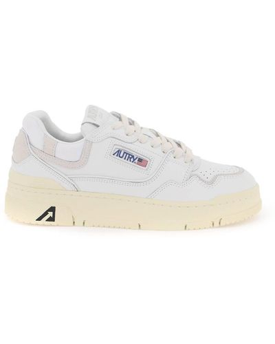 Autry 'Clc' Trainers Low - White