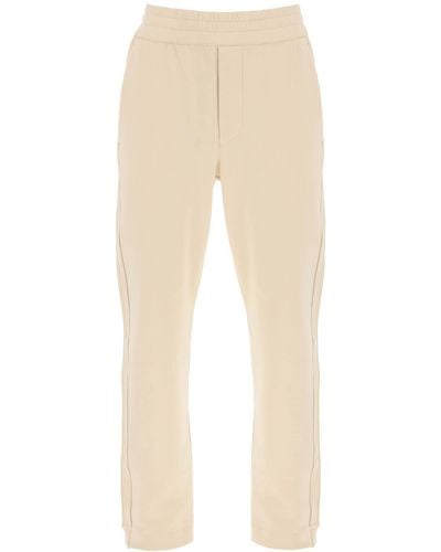 Zegna Cotton & Cashmere Sweatpants - Natural