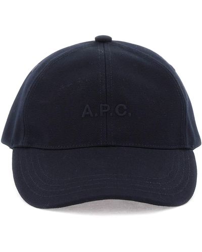 A.P.C. Cappello Baseball Charlie - Blu