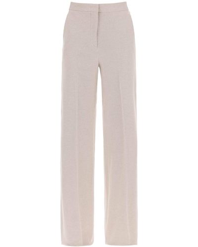 Max Mara Cotton Jersey Pants For - White
