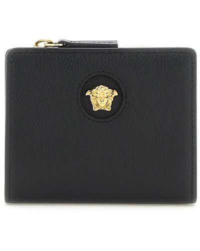 Versace Medusa Bifold Wallet - Black