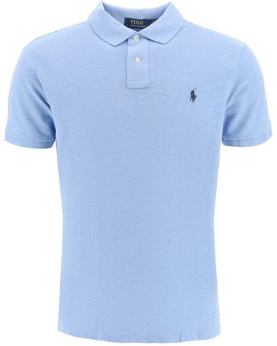 Ralph Lauren POLO SLIM FIT CON LOGO - Blu