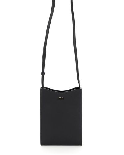 A.P.C. Jamie Mini Crossbody Bag - Black