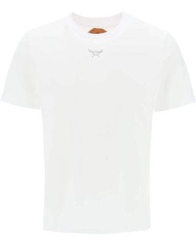 MCM T-Shirt Girocollo Laurel - Bianco
