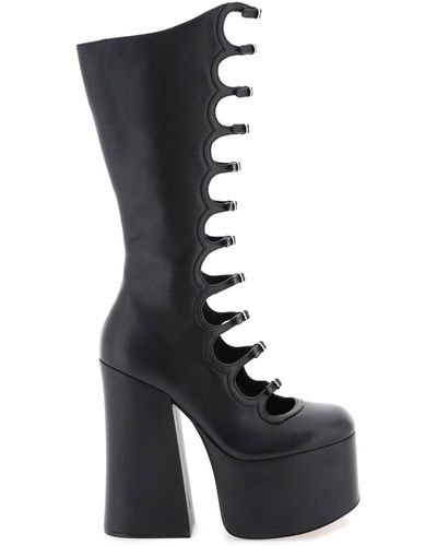 Marc Jacobs The Kiki Knee High Boots - Black