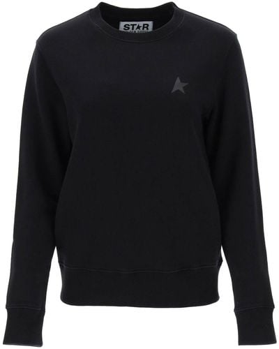 Golden Goose Athena Crew-Neck Sweatshirt - Black