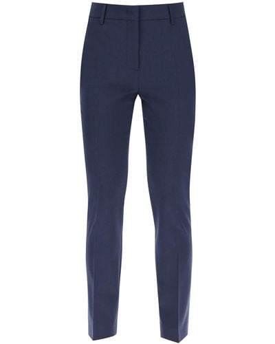 Weekend by Maxmara 'Canon' Cigarette Trousers - Blue
