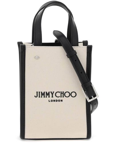 Jimmy Choo Borsa Tote N/S Mini - Nero