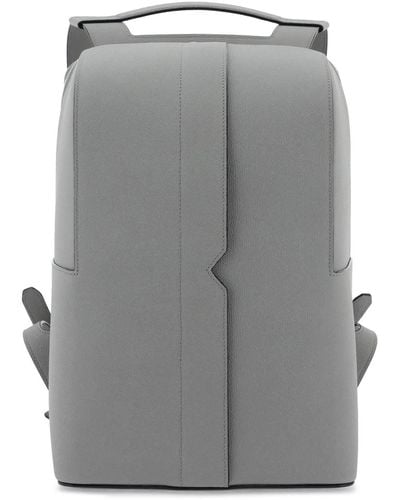 Valextra V-Line Backpack - Gray