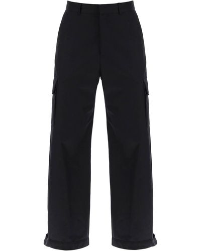 Off-White c/o Virgil Abloh Wide-leg Cargo Pants - Blue