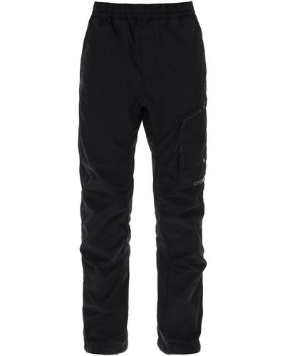 C.P. Company Ripstop Cargo Trousers In - Black
