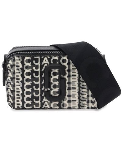 Marc Jacobs The Snapshot Bag With Lenticular Effect - Black