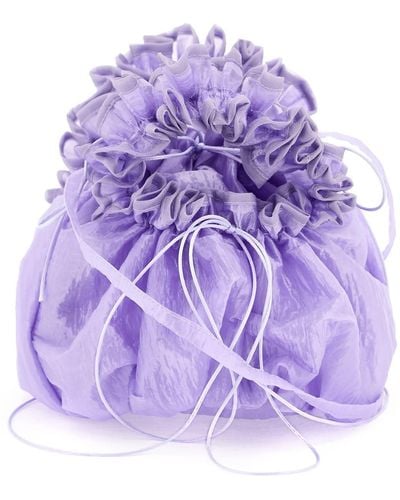 Cecilie Bahnsen 'sofie' Mini Crossbody Bag - Purple