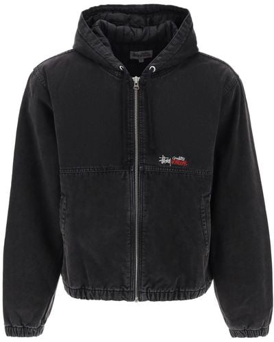 Stussy Padded Workwear Jacket - Black