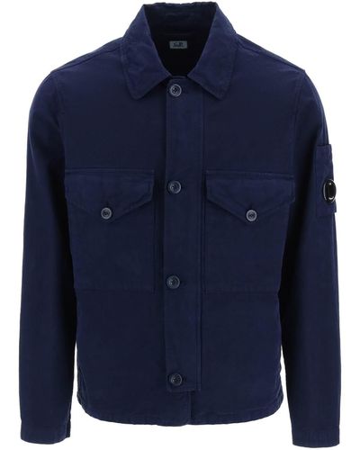 C.P. Company Mais B Overshirt - Blue