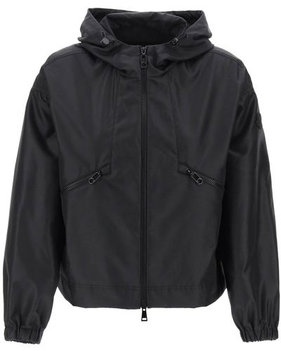 Moncler Giacca Marmace in canvas satinato - Nero