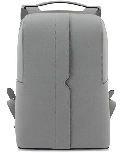 Valextra V-line Backpack - Gray