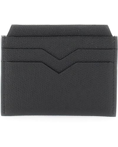 Valextra Porta carte in pelle - Nero