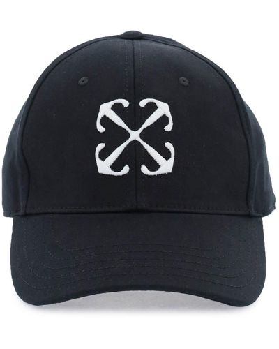 Off-White c/o Virgil Abloh Baseball Cap With Logo - Black