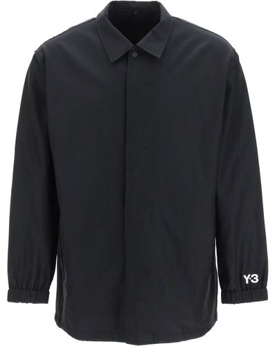 Y-3 Anniversary Overshirt - Black