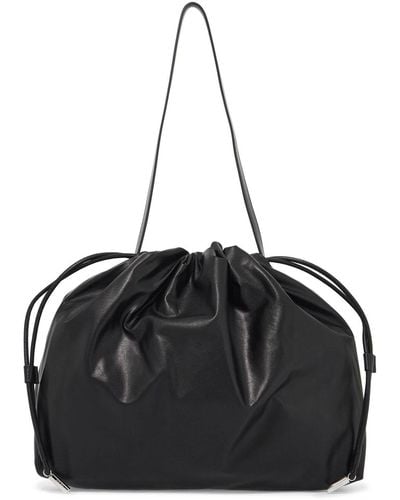 The Row "Angy Shoulder Bag - Black