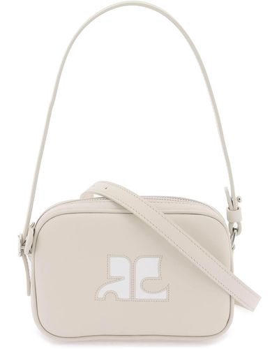 Courreges Camera Bag Slim - Bianco