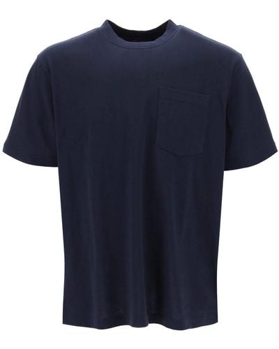 Filson T-Shirt Pioneer Solid One-Pocket - Blu