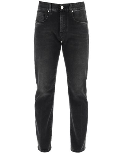 Fendi Regular Fit Jeans - Black