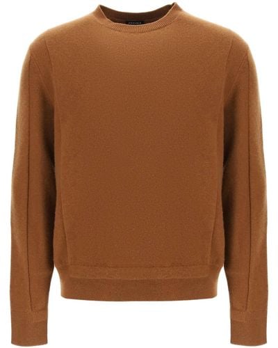 Zegna Wool Cashmere Sweater - Brown