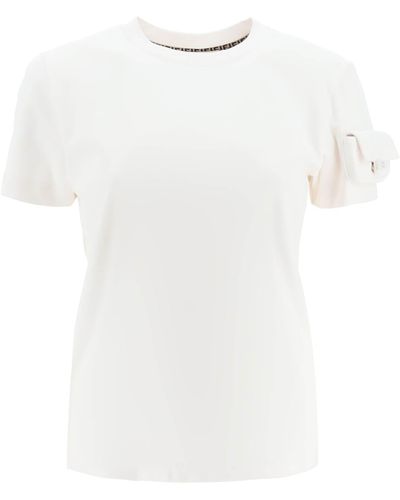 Fendi Baguette T-shirt - White