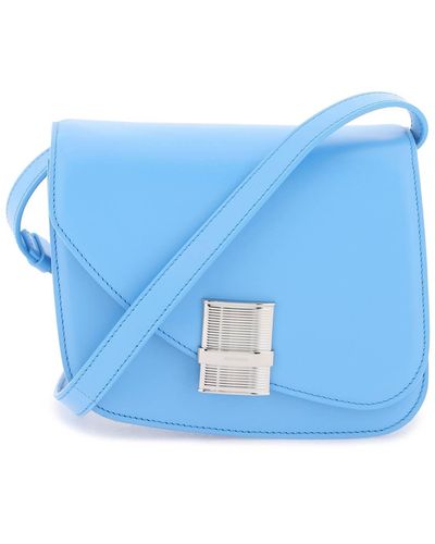 Ferragamo Fiamma Crossbody Bag (s) - Blue