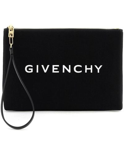 Givenchy Canvas Pouch - Black