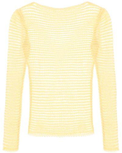 Paloma Wool "Taxi Mesh Perforated - Yellow