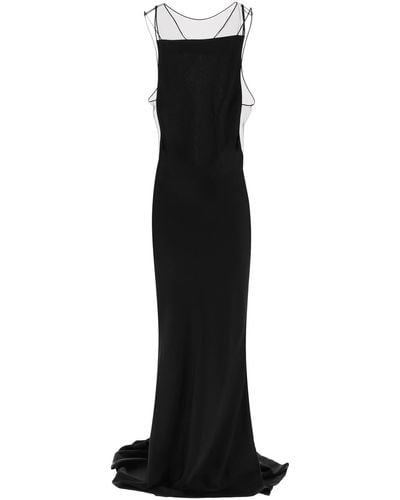 Maison Margiela Maxi Mermaid Dress - Black