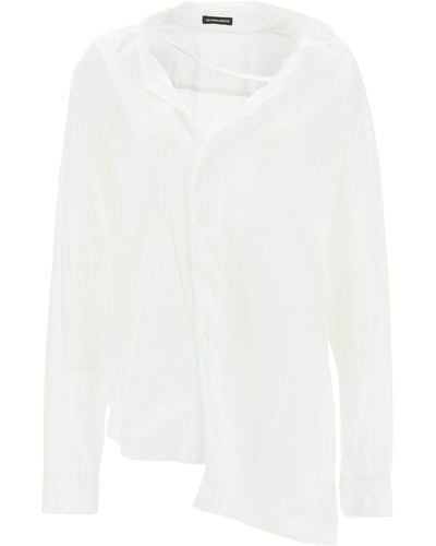 Ann Demeulemeester Nelly Cotton Shirt - White