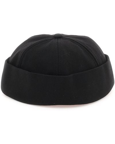 HUGO Cotton Docker Cap - Black