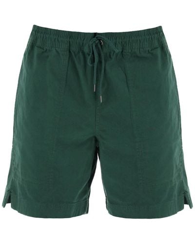 Filson "mountain Pull On Bermuda Granite Shorts - Green