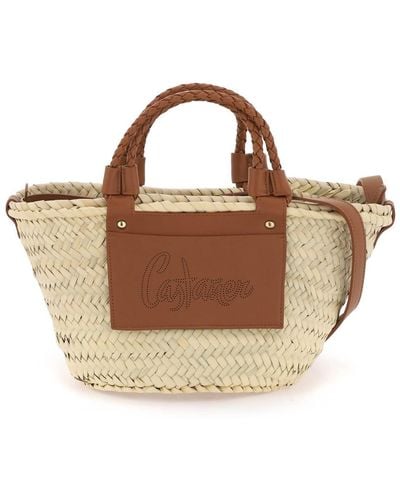 Castañer Castaner Raffia Basket Bag For - Brown