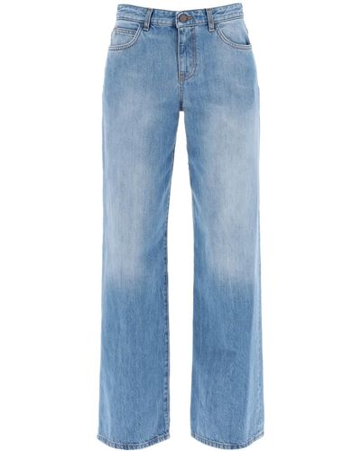 The Row Wide-legged Eglitta Jeans With - Blue