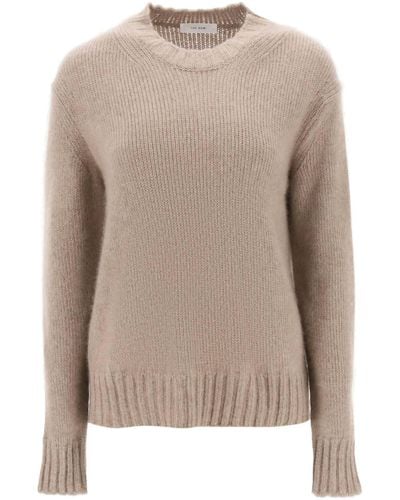 The Row 'devyn' Cashmere Jumper - Natural