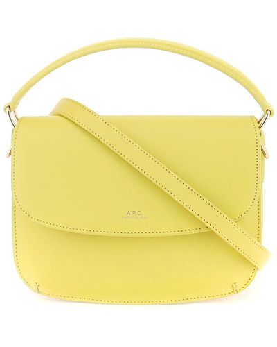 A.P.C. Sarah Mini Shoulder Bag - Yellow