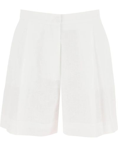 MVP WARDROBE Tijuana Linen Shorts - White